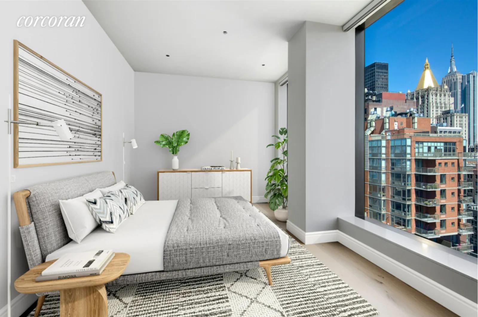 New York City Real Estate | View 121 East 22nd Street, Penthouse | Bedroom | View 8
