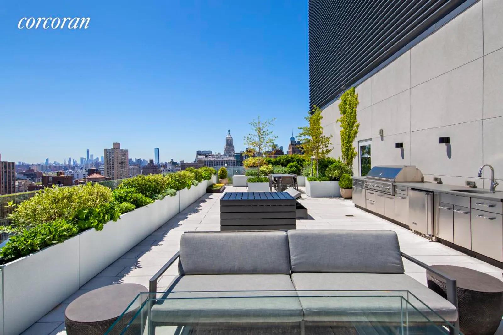 New York City Real Estate | View 121 East 22nd Street, Penthouse | Roof Terrace | View 14