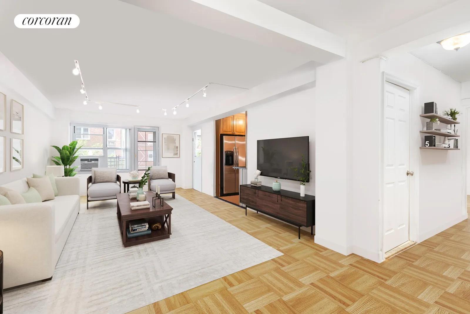 New York City Real Estate | View 110-20 71st Road, 420 | 2 Beds, 1 Bath | View 1