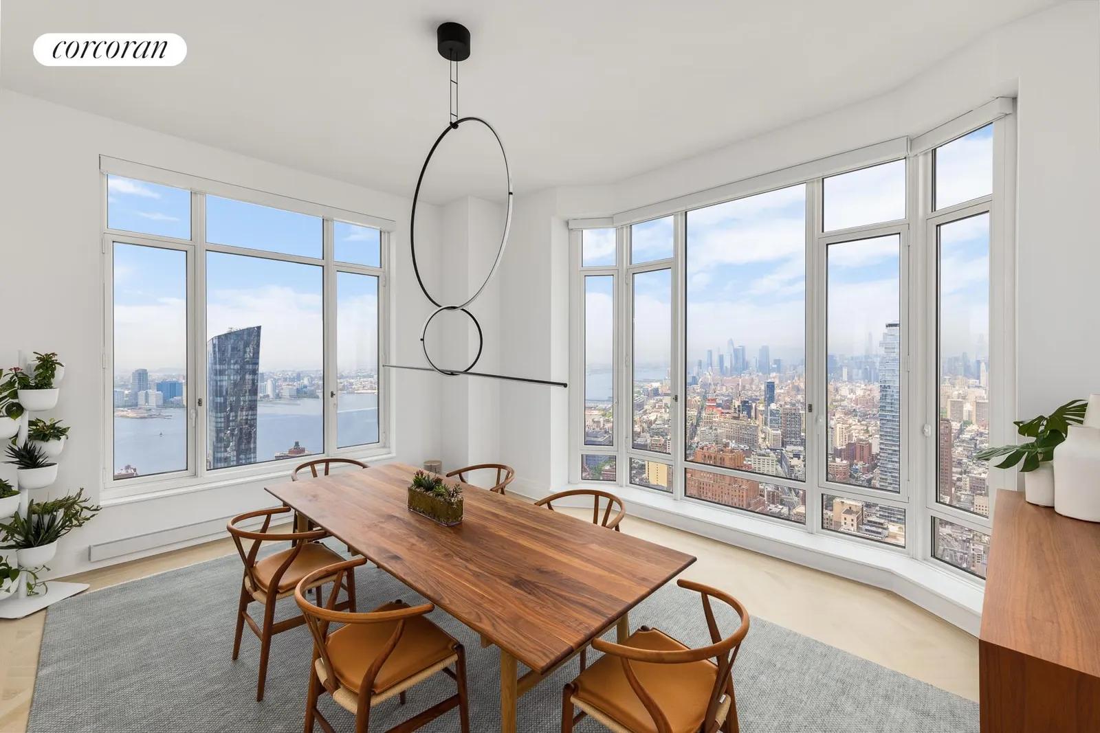 New York City Real Estate | View 30 Park Place, 70A | Dining Room | View 3