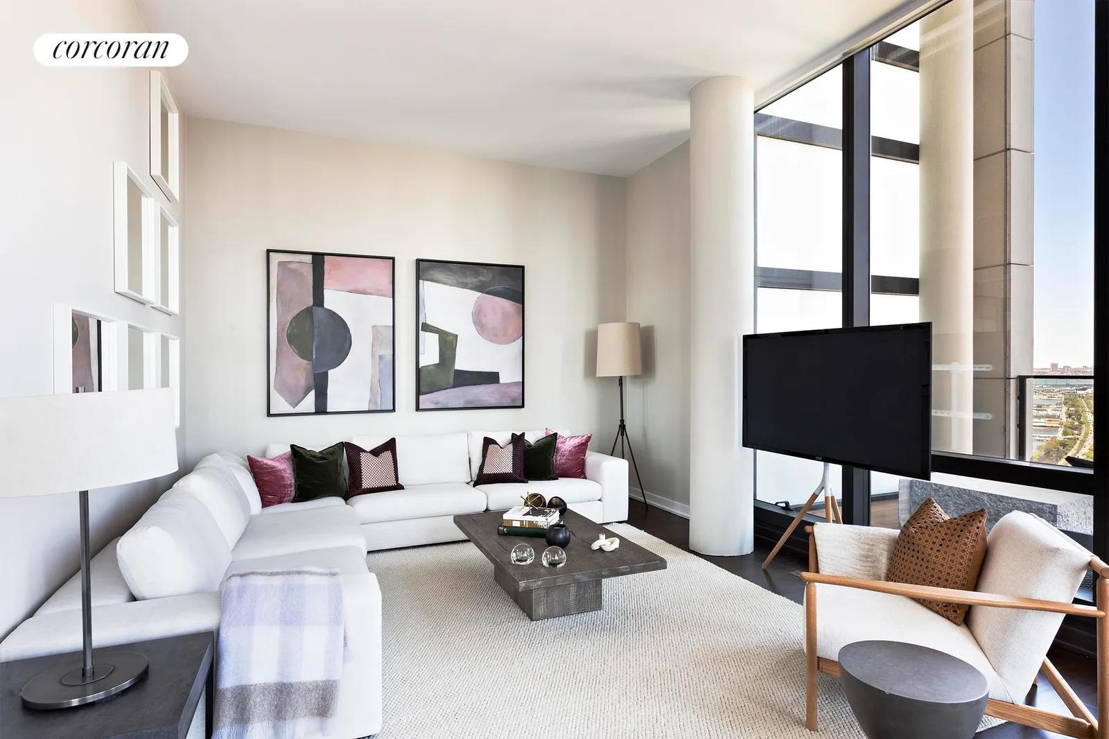 New York City Real Estate | View 101 Warren Street, 3250 | 3 Beds, 3 Baths | View 1