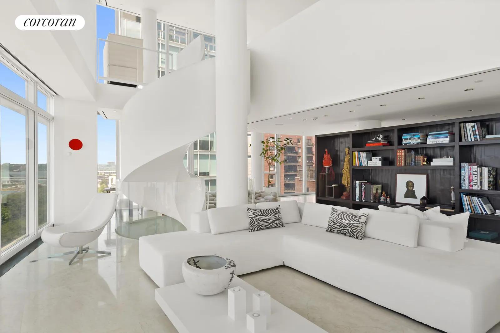 New York City Real Estate | View 176 Perry Street, 10S | Living Room | View 3