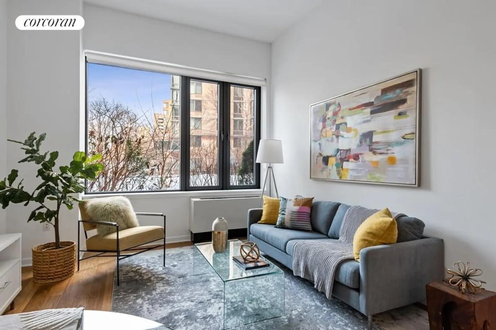 New York City Real Estate | View 455 Main Street, 1C | 2 Beds, 2 Baths | View 1