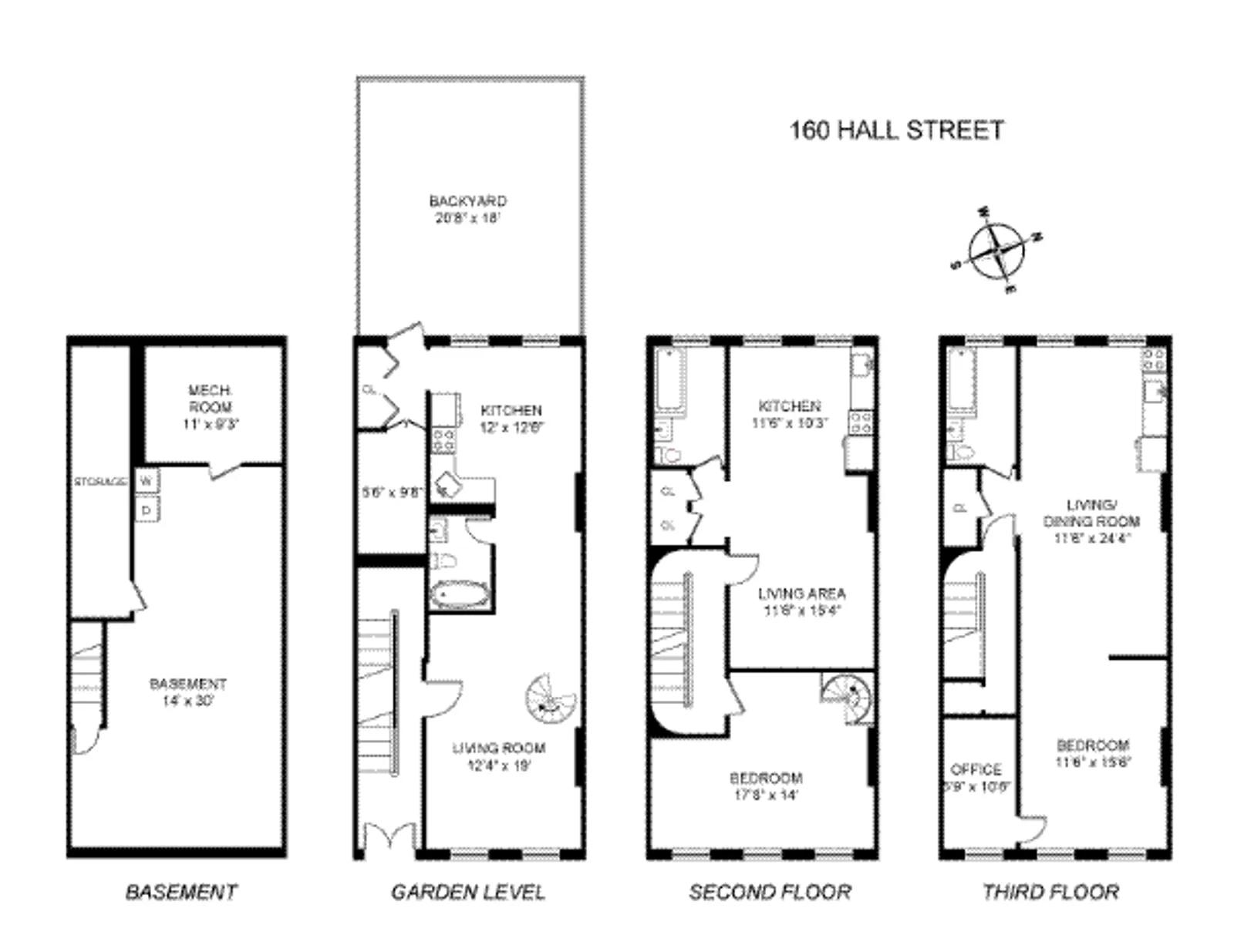 160 Hall Street | floorplan | View 5
