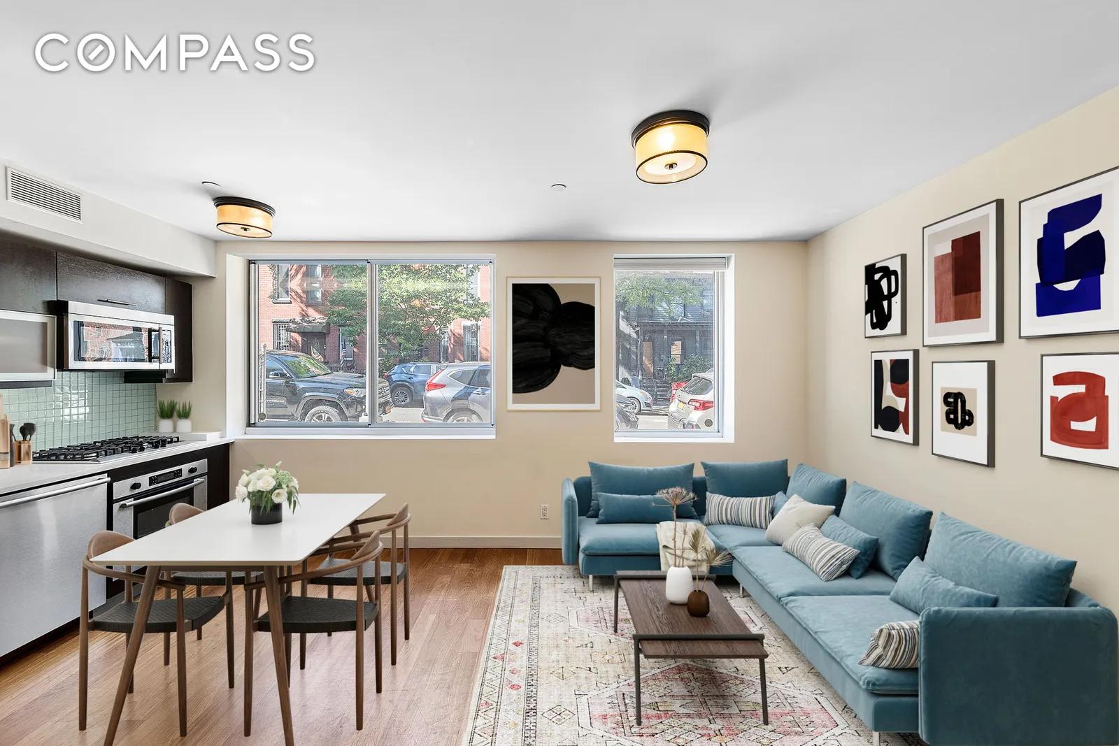 New York City Real Estate | View 187 13th Street, 1A | 2 Beds, 2 Baths | View 2