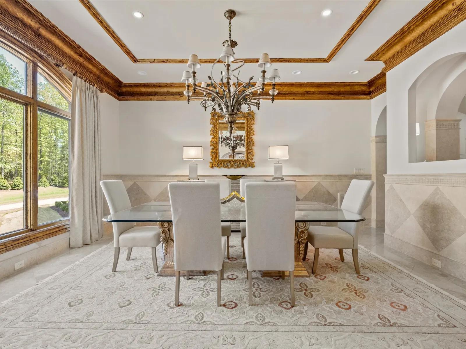 Charlotte Real Estate | View 16460 Marvin Road | Dining Room | View 8