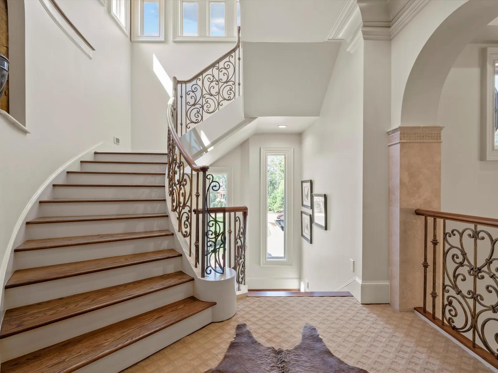 Charlotte Real Estate | View 16460 Marvin Road | Staircase | View 69