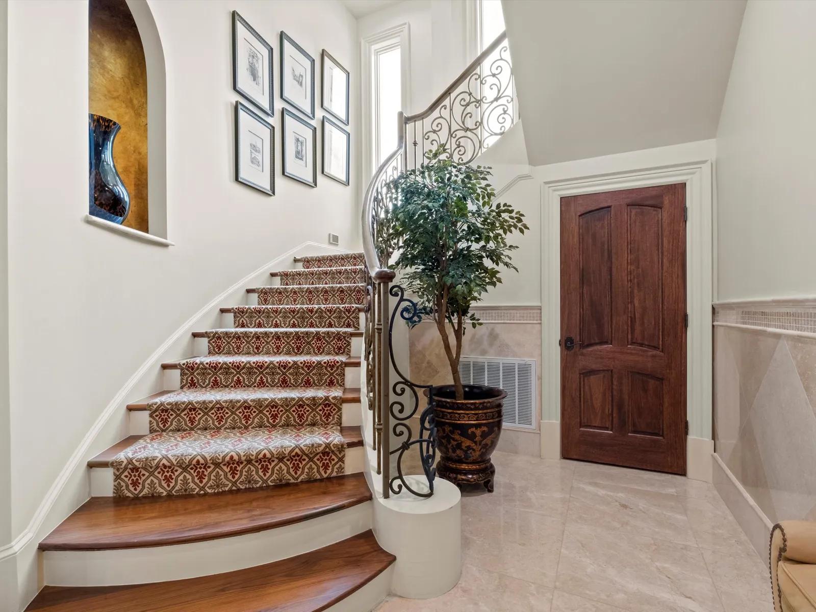 Charlotte Real Estate | View 16460 Marvin Road | Staircase | View 47