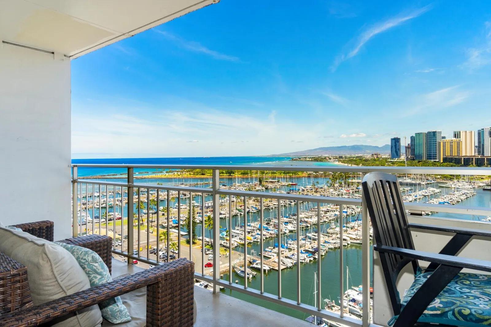 Hawaii Real Estate | View 1777 Ala Moana Boulevard, #1539 | room 8 | View 9