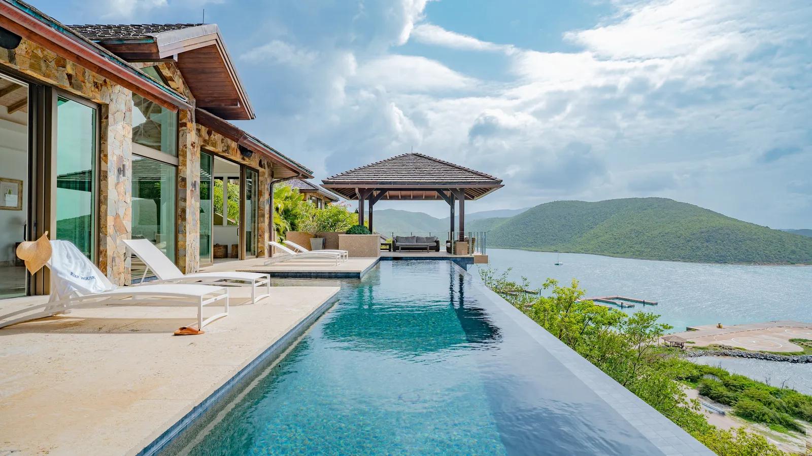 British Virgin Islands Real Estate | View Reef House | Infinity Pool | View 17