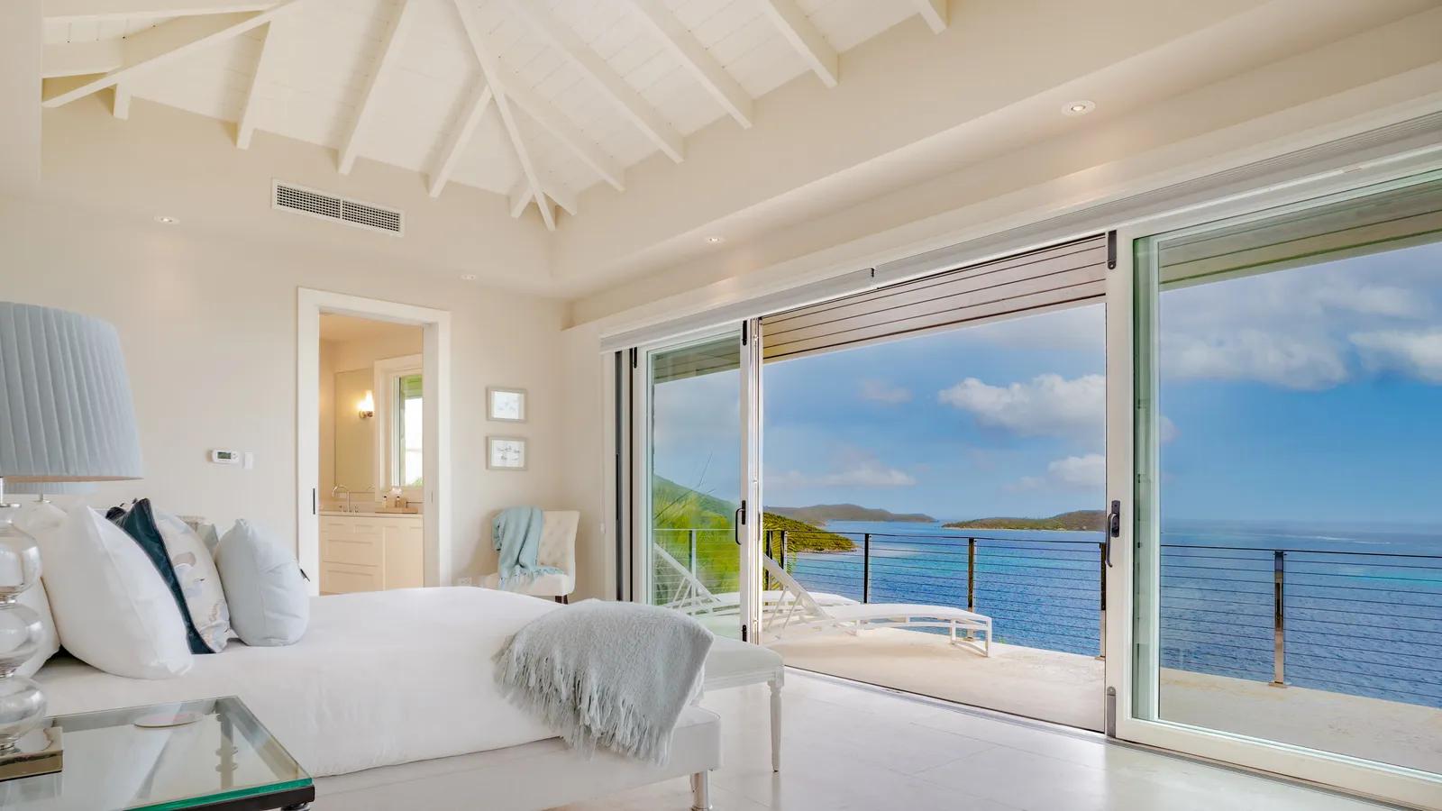 British Virgin Islands Real Estate | View Reef House | Master Bedroom | View 4