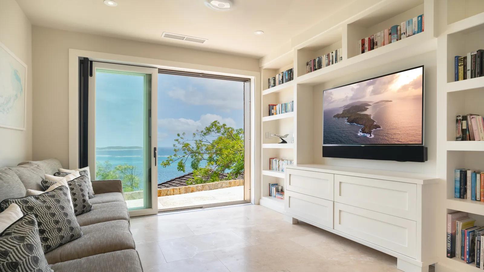 British Virgin Islands Real Estate | View Reef House | Media Room | View 13