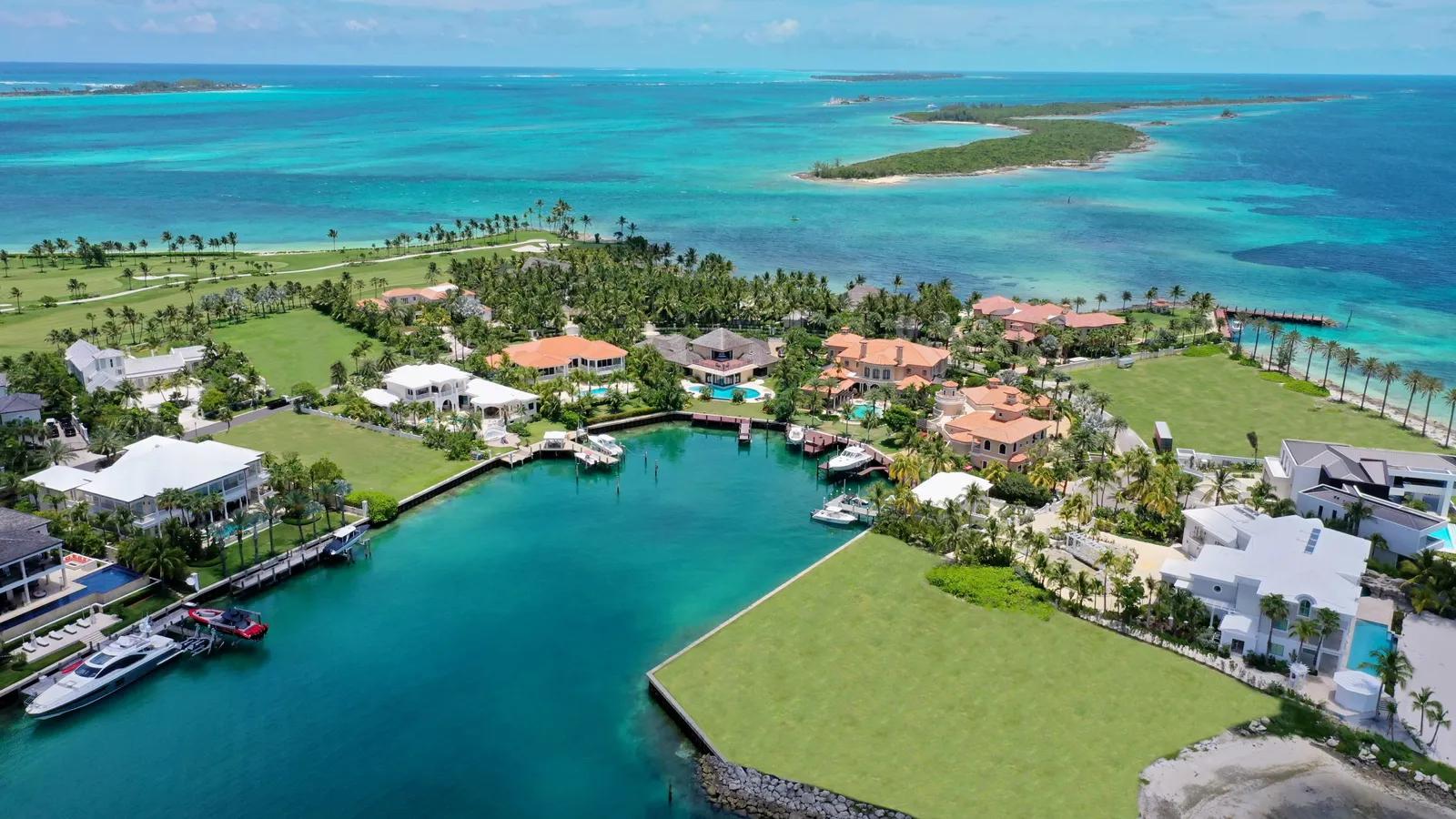 Bahamas Real Estate | View 76 Island End, Ocean Club | DJI_0537 | View 2
