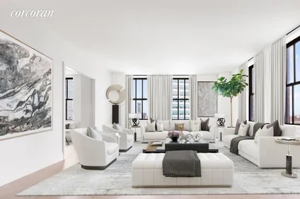 Homes in New York City | View 100 Barclay Street, Apt. 20b | 4 Beds, 4 Baths