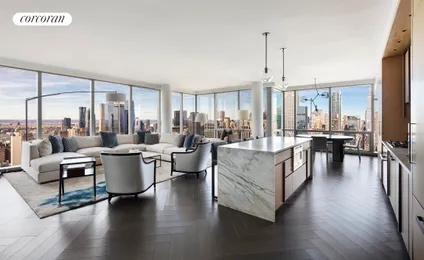 Homes for sale in New York | View 23 East 22nd Street, 57A | 3 Beds, 3 Baths