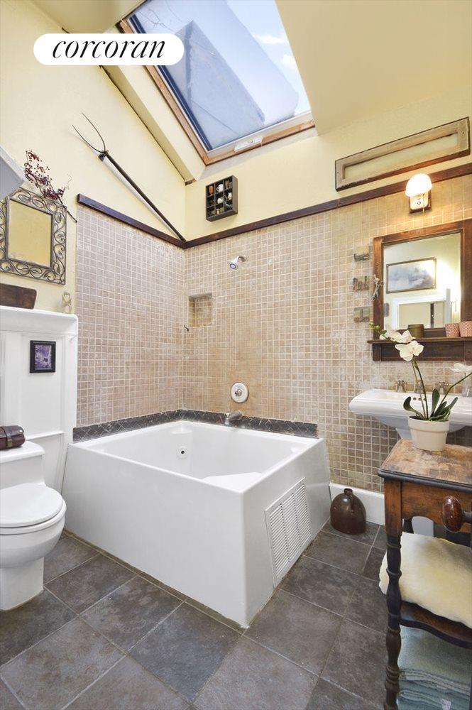 New York City Real Estate | View 76 State Street, 5 | Bathroom: Skylight & Sundrenched  | View 4