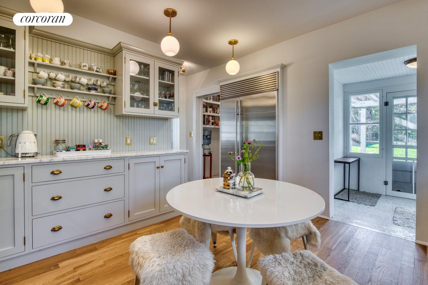The Hamptons Real Estate | View 151 North Ferry Road | Kitchen with mud room and pantry | View 13