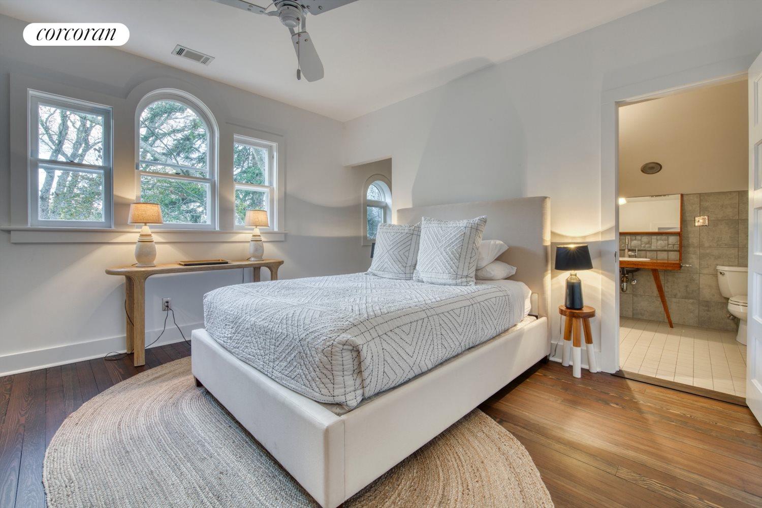 The Hamptons Real Estate | View 151 North Ferry Road | Third floor bedroom suite 5 | View 25