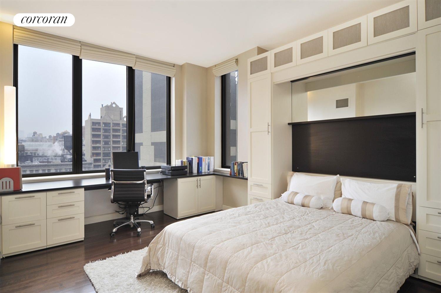 New York City Real Estate | View 101 West 24th Street, 10C | Beautiful built in office space and murphy bed. | View 2