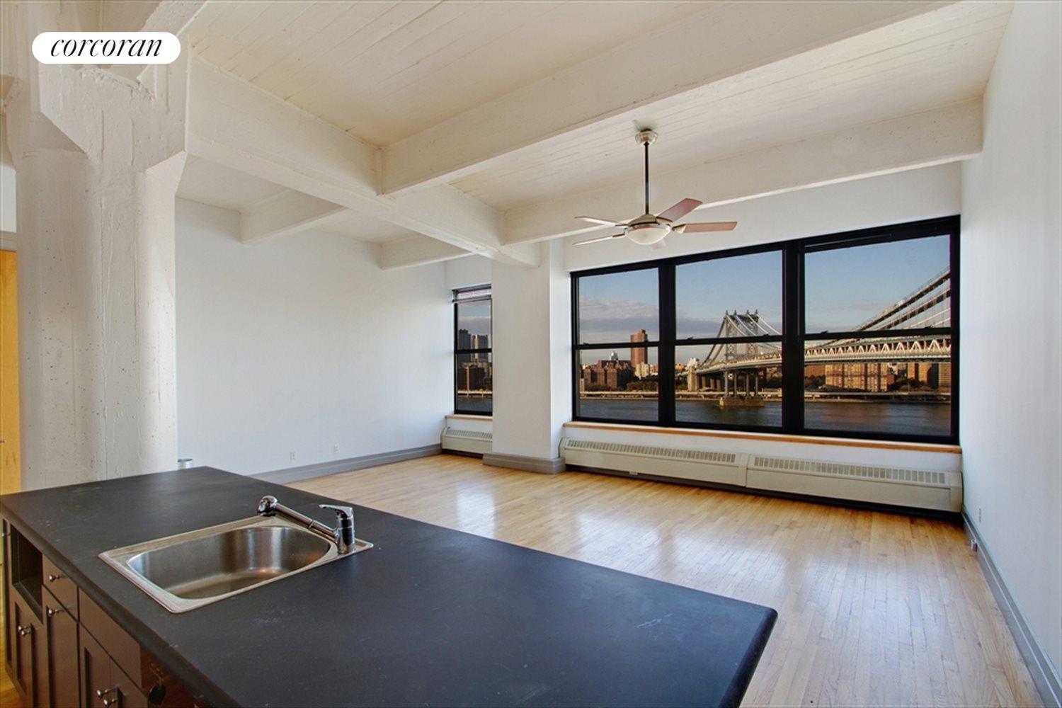 New York City Real Estate | View 1 Main Street, 9C | Living Room | View 4
