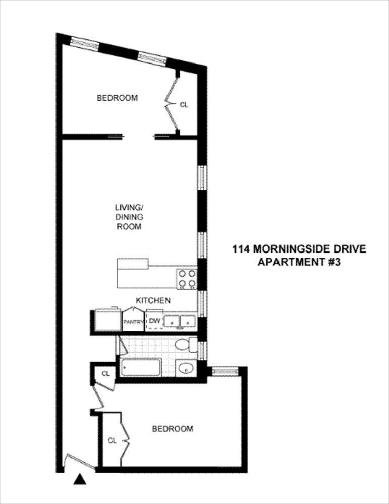 114 Morningside Drive, 3 | floorplan | View 9