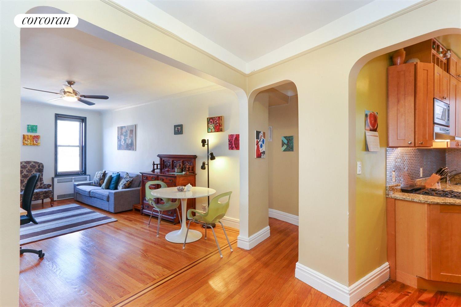 New York City Real Estate | View 40 Ocean Parkway, 6L | 1 Bed, 1 Bath | View 1