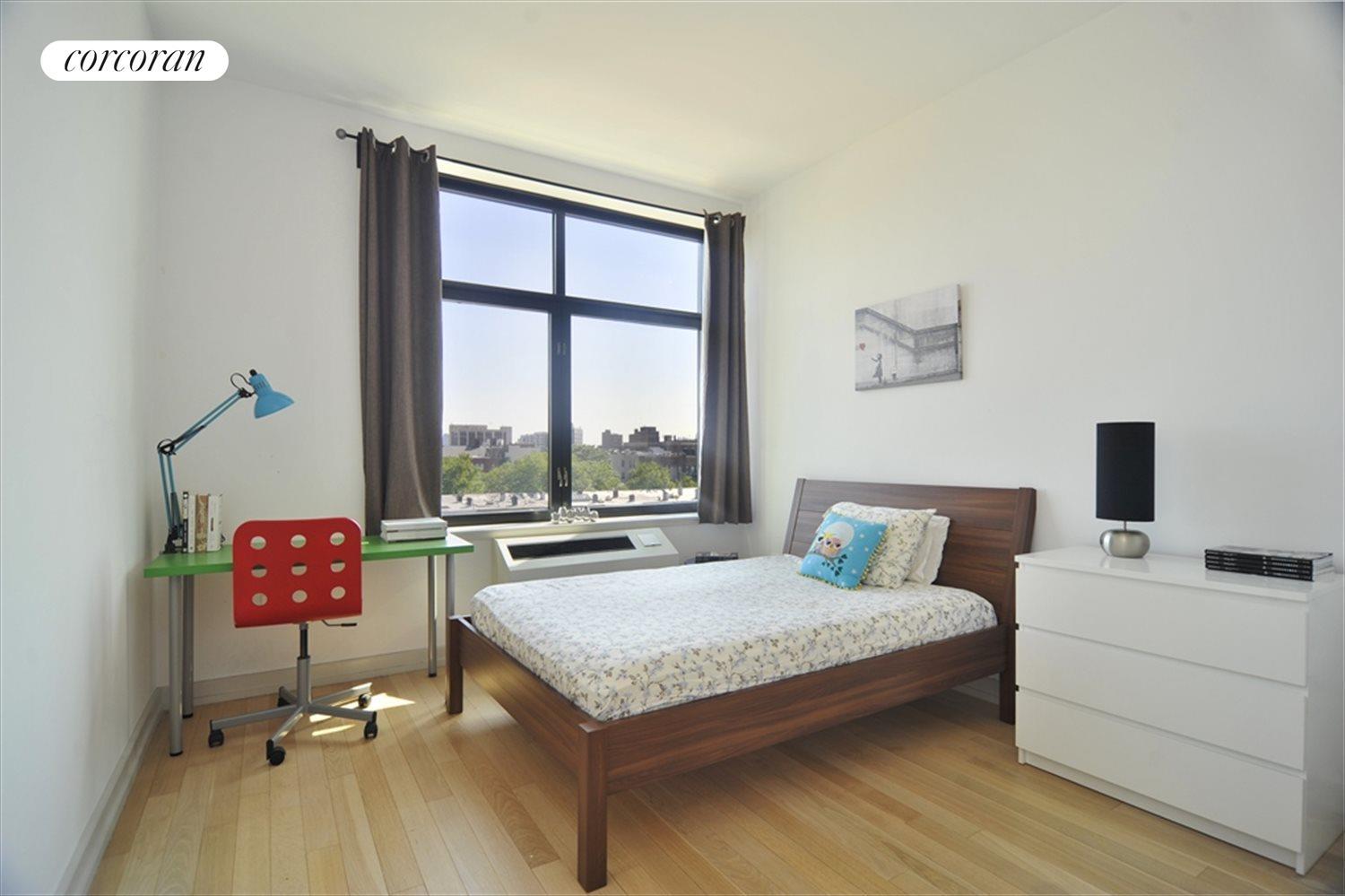 New York City Real Estate | View 21-45 44th Drive, 6H | Generous guest bedroom | View 5