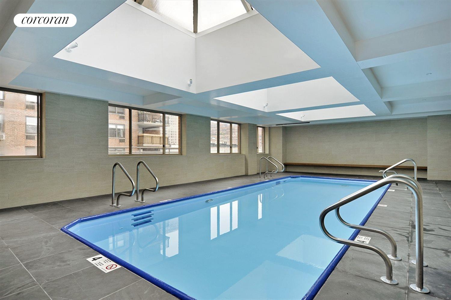 New York City Real Estate | View 350 East 82nd Street, 3D | Brand New Pool and Spa Area w/ Steam and Sauna | View 7